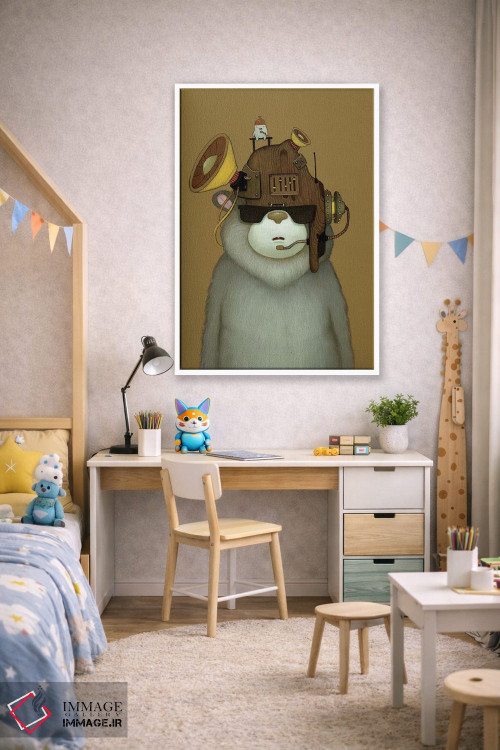 تابلو دکوراتیو کلاه کارائوکه اثر کریستین آدام - D2W