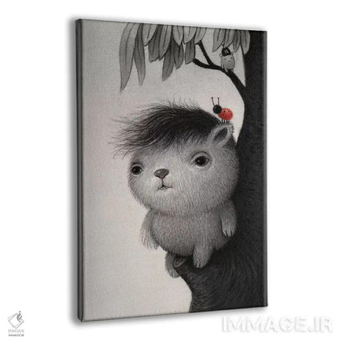 تابلو دکوراتیو نائوزومی اثر کریستین آدام - نمای پرسپکتیو محصول