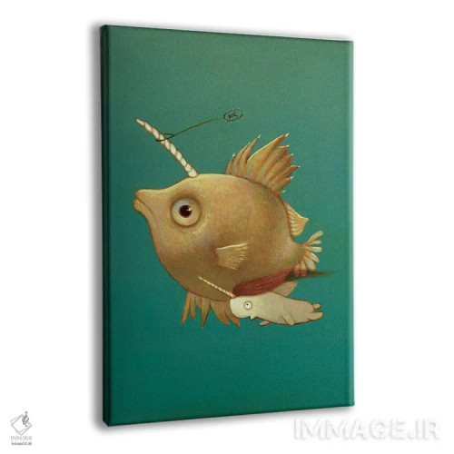 تابلو دکوراتیو ریف هوپر اقیانوس اطلس با خار اثر کریستین آدام - نمای پرسپکتیو محصول