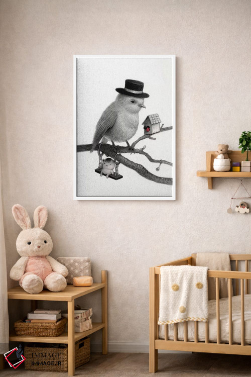 تابلو دکوراتیو جیرو اثر کریستین آدام - D3W