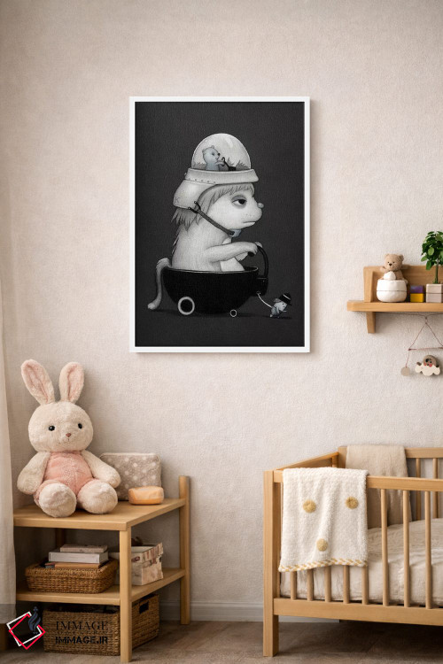 تابلو دکوراتیو هیروکی اثر کریستین آدام - D3W