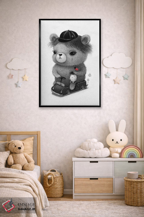 تابلو دکوراتیو آکمی اثر کریستین آدام - D5B