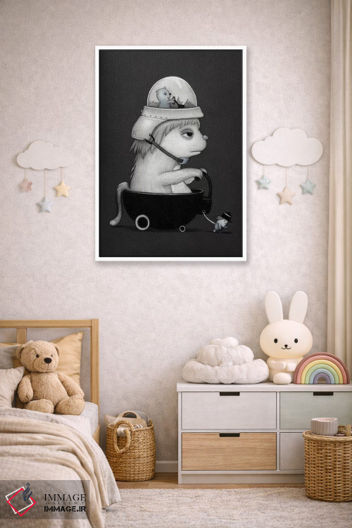 تابلو دکوراتیو هیروکی اثر کریستین آدام - D4W