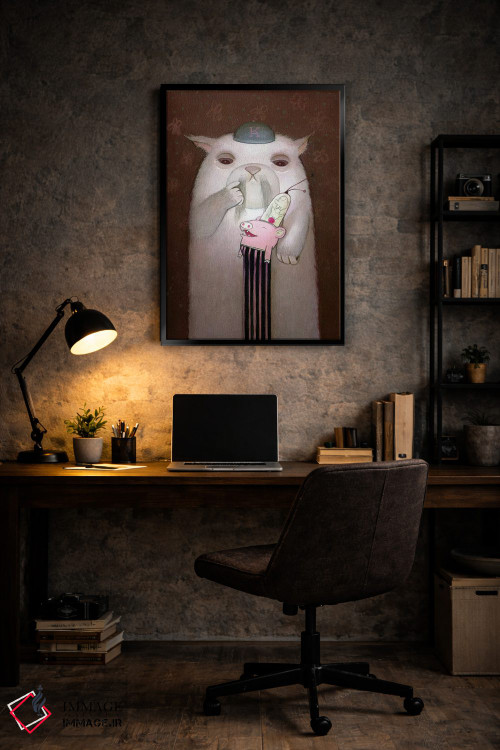 تابلو دکوراتیو فلوکو اثر کریستین آدام - D6B