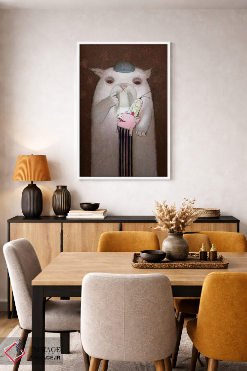 تابلو دکوراتیو فلوکو اثر کریستین آدام - D5W