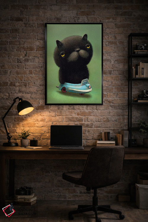 تابلو دکوراتیو شیرین بیان اثر کریستین آدام - D6B