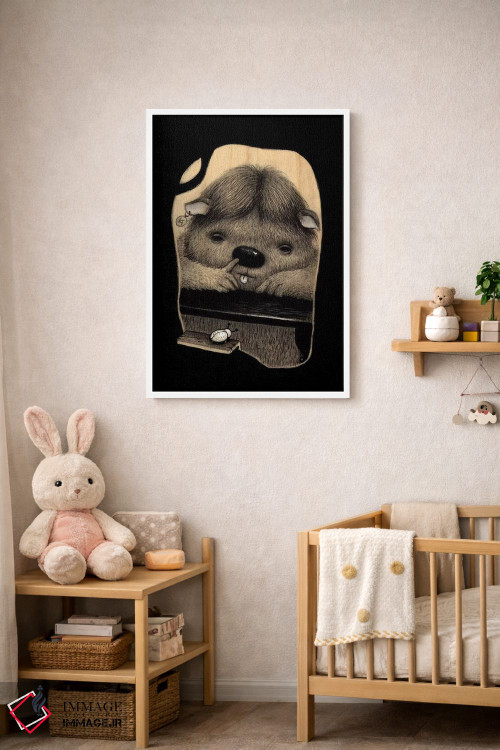 تابلو دکوراتیو بی حوصلگی یک شنبه اثر کریستین آدام - D2W