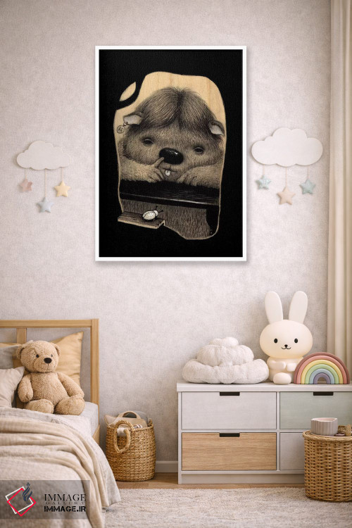 تابلو دکوراتیو بی حوصلگی یک شنبه اثر کریستین آدام - D3W