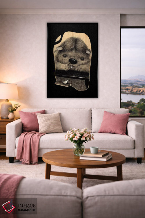 تابلو دکوراتیو بی حوصلگی یک شنبه اثر کریستین آدام - D4B