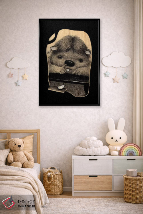 تابلو دکوراتیو بی حوصلگی یک شنبه اثر کریستین آدام - D6B