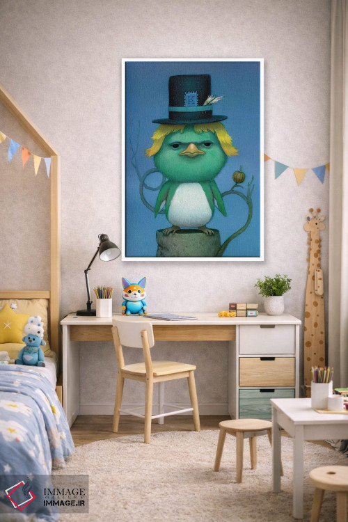 تابلو دکوراتیو کیوی اثر کریستین آدام - D1W