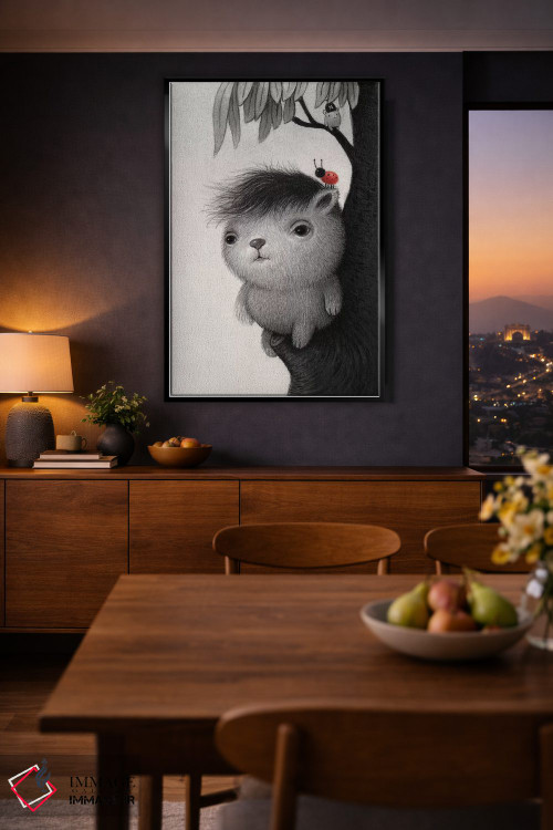 تابلو دکوراتیو نائوزومی اثر کریستین آدام - D2B