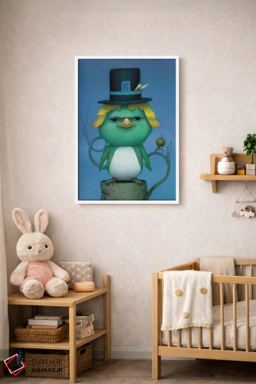 تابلو دکوراتیو کیوی اثر کریستین آدام - D3W