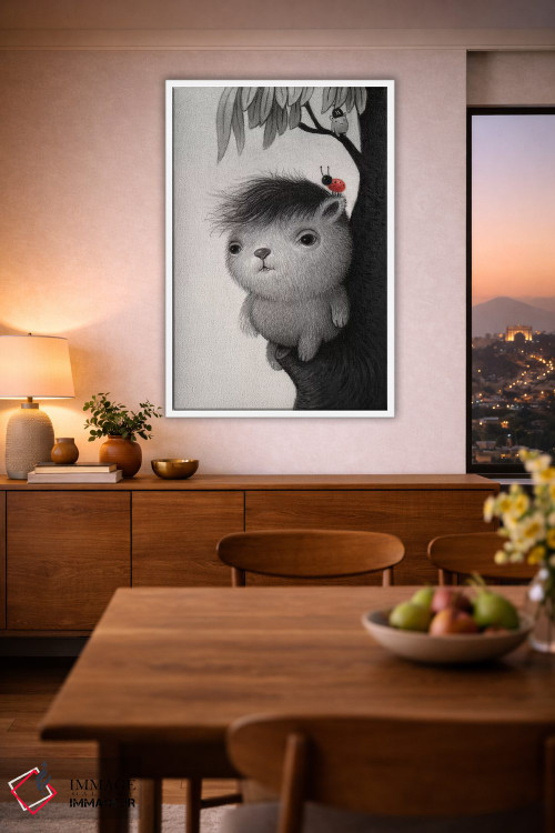 تابلو دکوراتیو نائوزومی اثر کریستین آدام - D1W