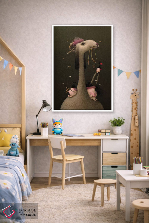 تابلو دکوراتیو میچیکو اثر کریستین آدام - D1W