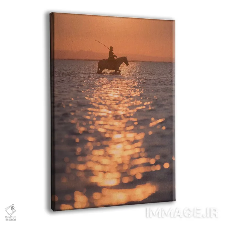 تابلو دکوراتیو فرشتگان سفید کامارگ XXV اثر دنیل کردان - نمای پرسپکتیو محصول