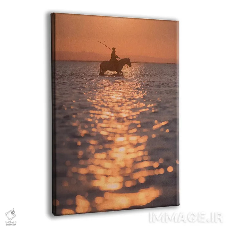 تابلو دکوراتیو فرشتگان سفید کامارگ XXV اثر دنیل کردان - نمای پرسپکتیو محصول