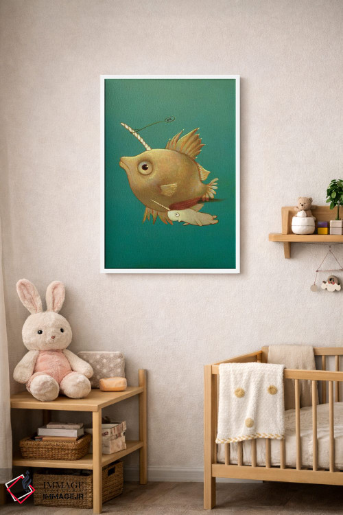 تابلو دکوراتیو ریف هوپر اقیانوس اطلس با خار اثر کریستین آدام - D2W