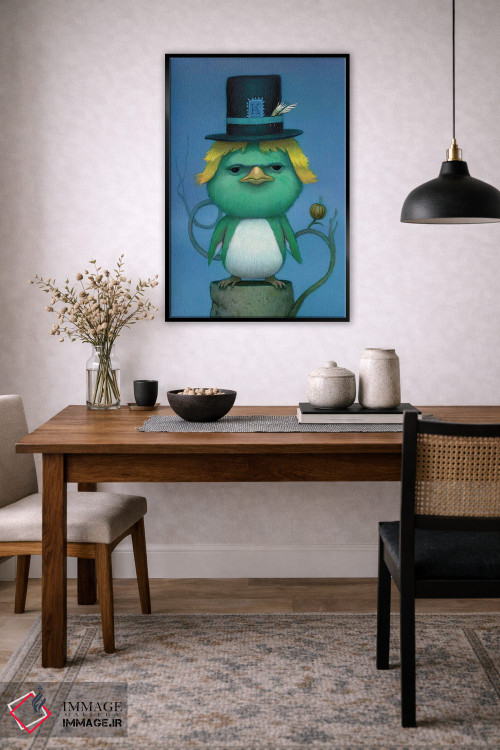 تابلو دکوراتیو کیوی اثر کریستین آدام - D6B