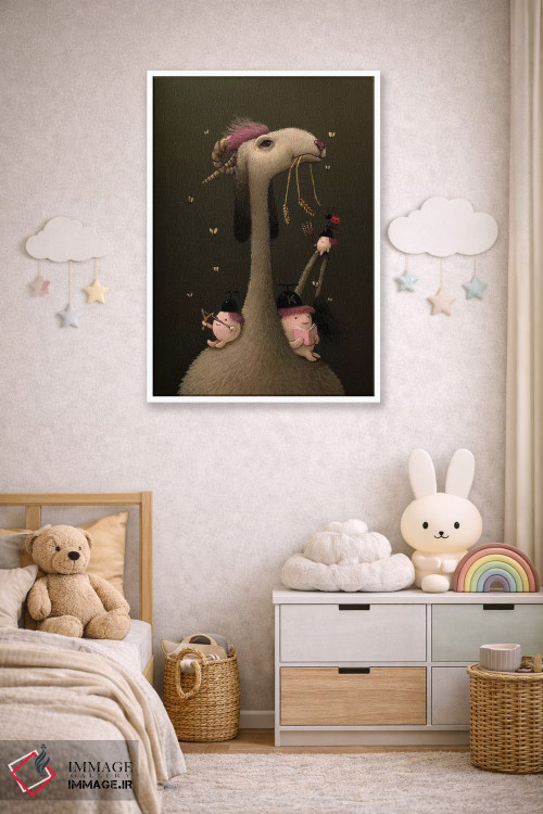 تابلو دکوراتیو میچیکو اثر کریستین آدام - D3W