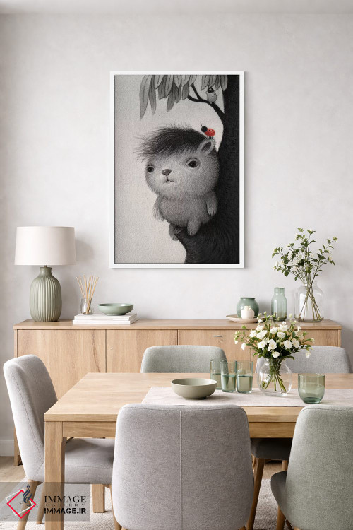 تابلو دکوراتیو نائوزومی اثر کریستین آدام - D5W