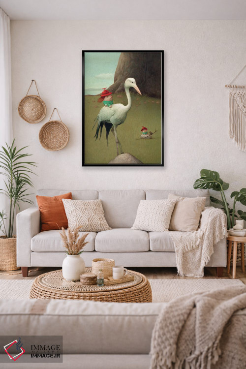 تابلو دکوراتیو میکو اثر کریستین آدام - D4B