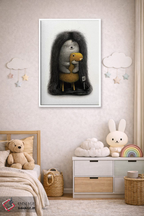 تابلو دکوراتیو خردل اثر کریستین آدام - D4W