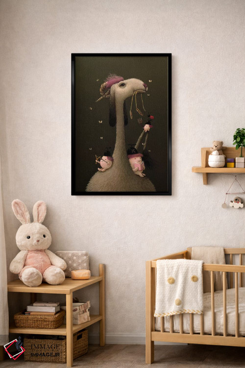 تابلو دکوراتیو میچیکو اثر کریستین آدام - D4B