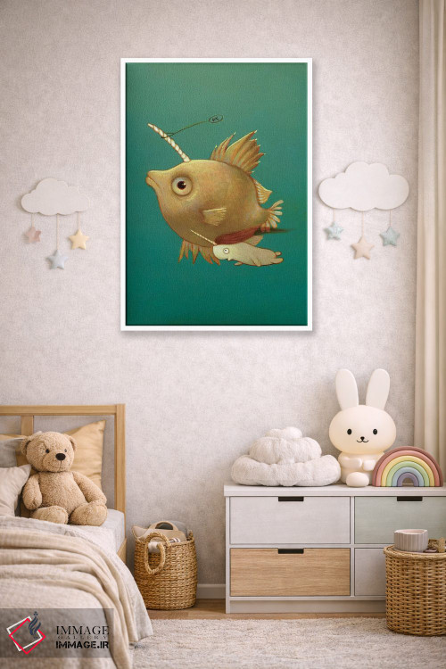 تابلو دکوراتیو ریف هوپر اقیانوس اطلس با خار اثر کریستین آدام - D3W