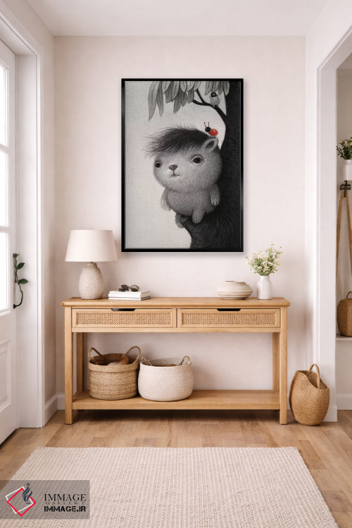 تابلو دکوراتیو نائوزومی اثر کریستین آدام - D6B