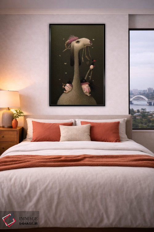 تابلو دکوراتیو میچیکو اثر کریستین آدام - D5B