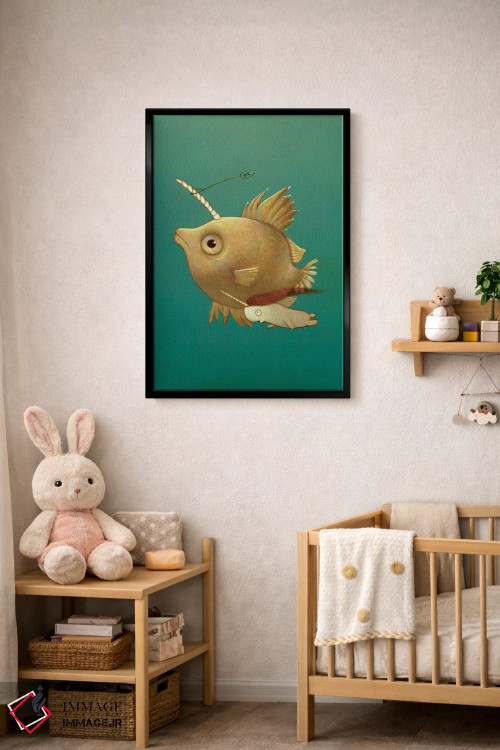 تابلو دکوراتیو ریف هوپر اقیانوس اطلس با خار اثر کریستین آدام - D4B