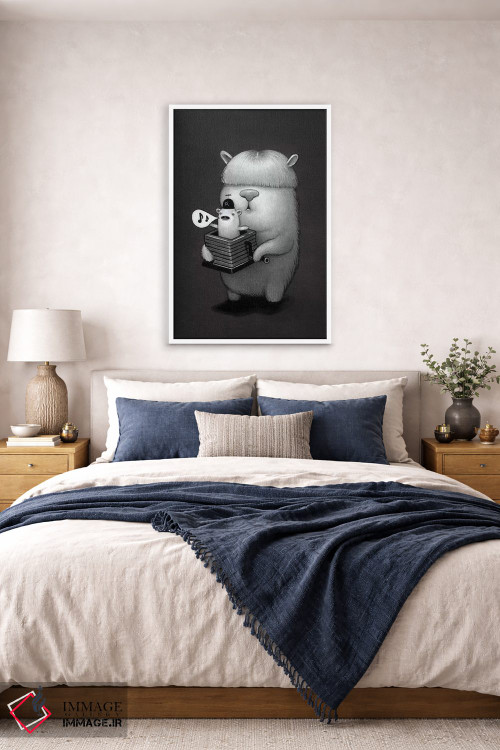 تابلو دکوراتیو جعبه موسیقی اثر کریستین آدام - D6W