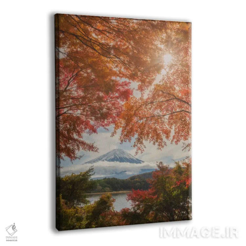 تابلو دکوراتیو پاییز در ژاپن XXIV اثر دنیل کردان - نمای پرسپکتیو محصول