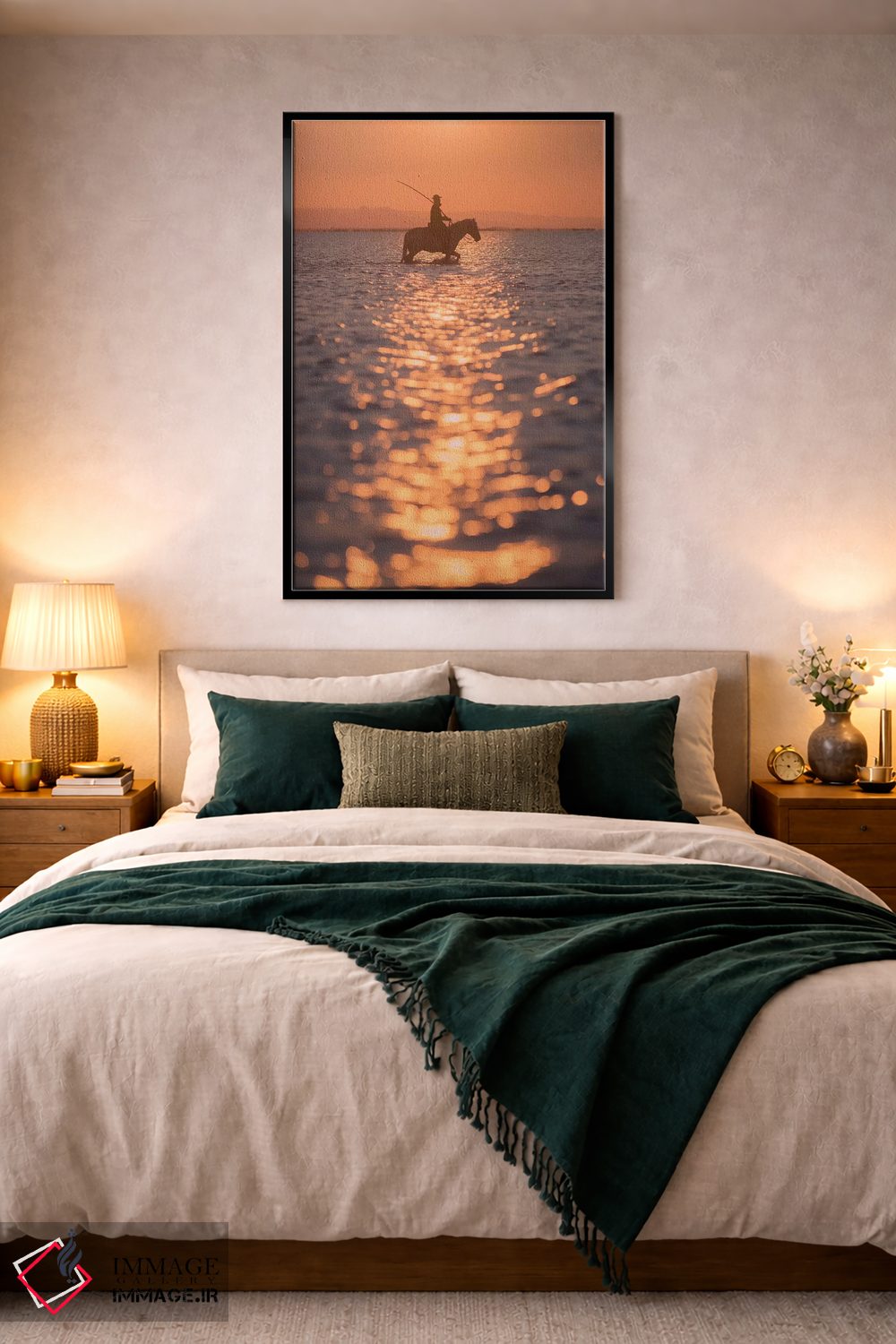 تابلو دکوراتیو فرشتگان سفید کامارگ XXV اثر دنیل کردان - D4B