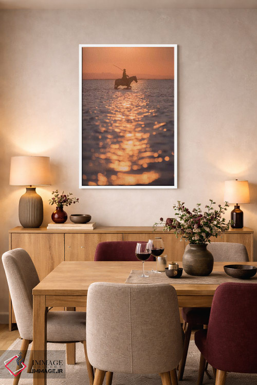 تابلو دکوراتیو فرشتگان سفید کامارگ XXV اثر دنیل کردان - D6W