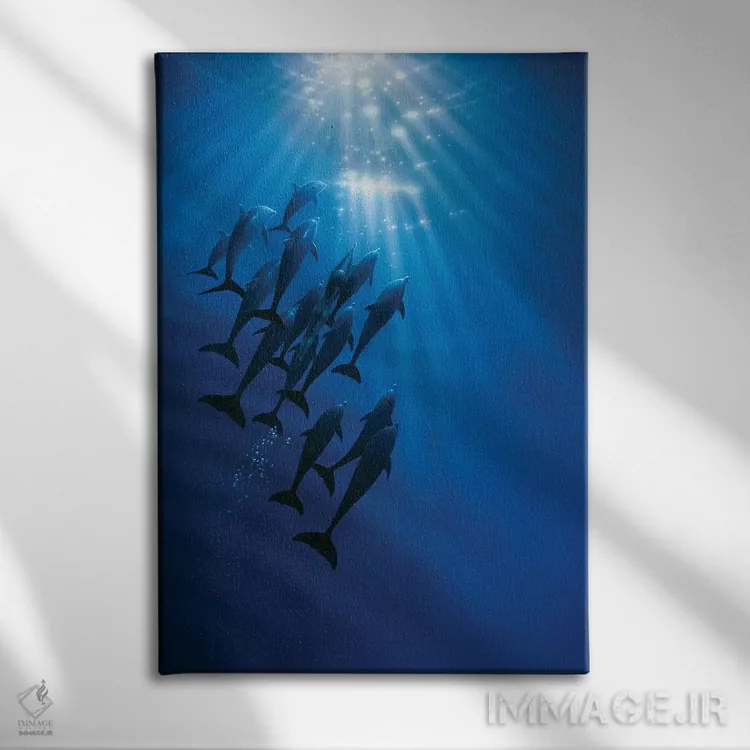 تابلو دکوراتیو گردهمایی اثر کرک راینرت - نمای روبهرو روی دیوار