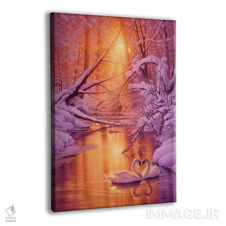 تابلو دکوراتیو یاد شیرین اثر کرک راینرت - نمای پرسپکتیو محصول