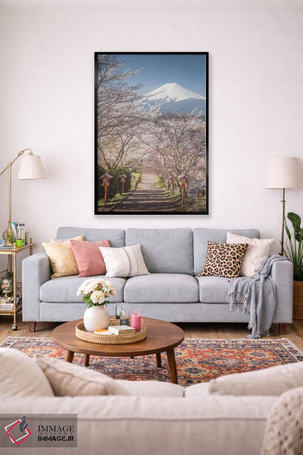 تابلو دکوراتیو بهار در ژاپن اول اثر دنیل کردان - D2B