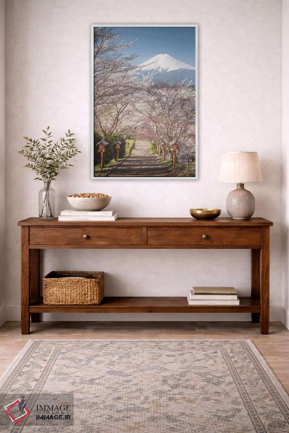 تابلو دکوراتیو بهار در ژاپن اول اثر دنیل کردان - D3W