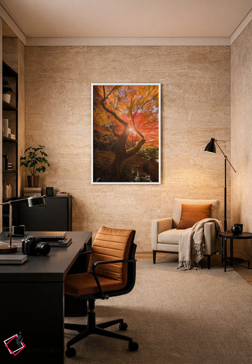 تابلو دکوراتیو پاییز در ژاپن بیست وهشتم اثر دنیل کردان - D6W