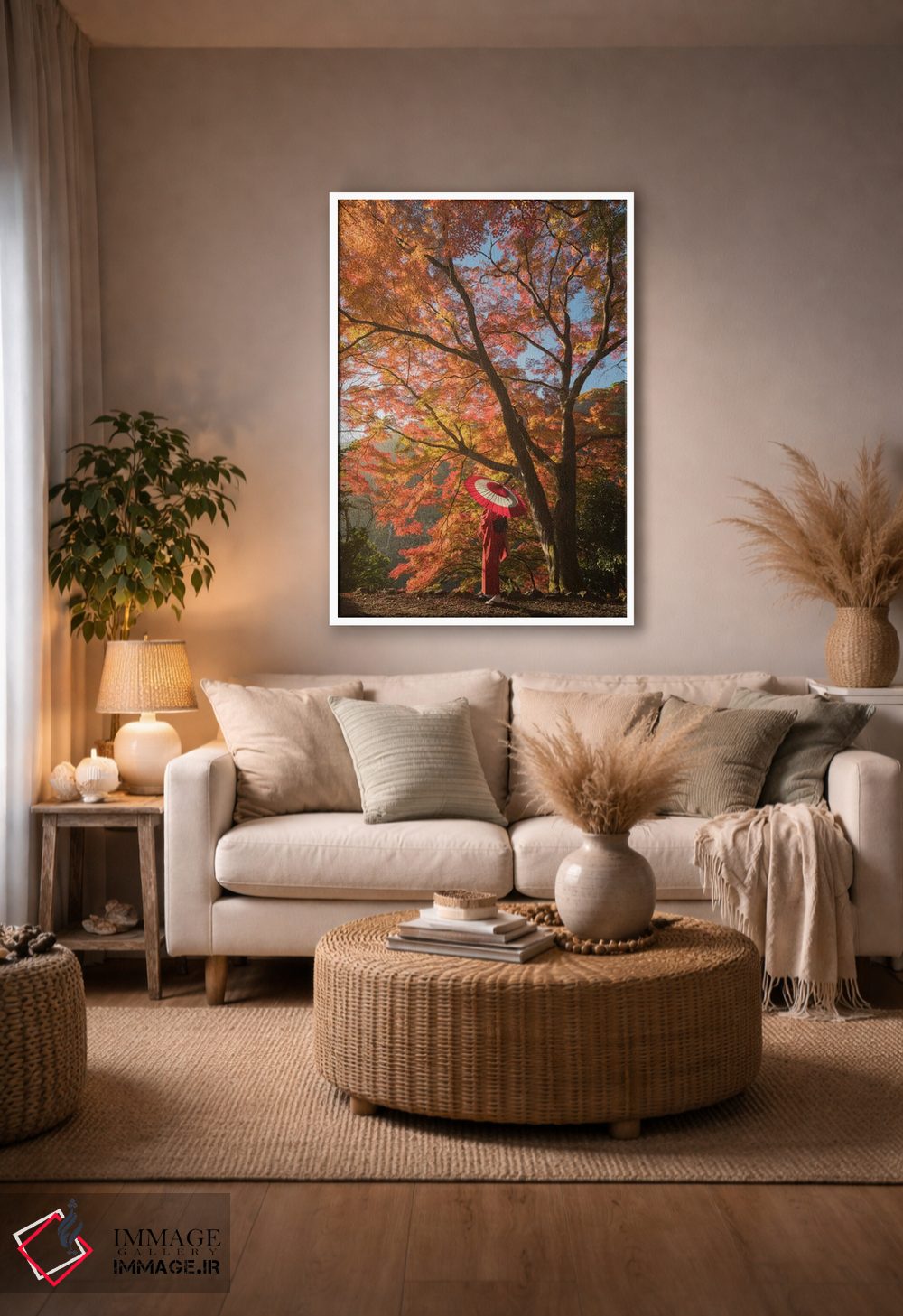 تابلو دکوراتیو پاییز در ژاپن ششم اثر دنیل کردان - D4W