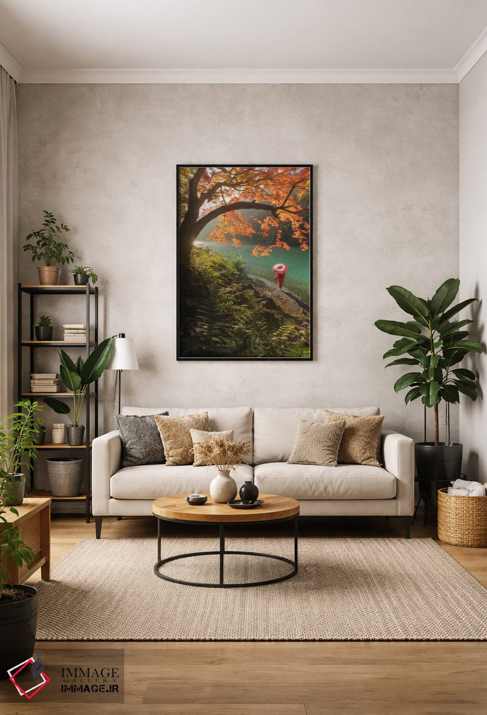 تابلو دکوراتیو پاییز در ژاپن هشتم اثر دنیل کردان - D1B