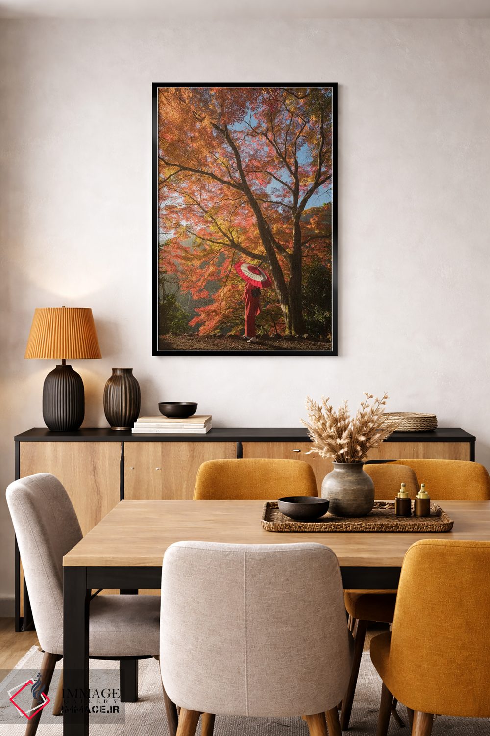 تابلو دکوراتیو پاییز در ژاپن ششم اثر دنیل کردان - D5B