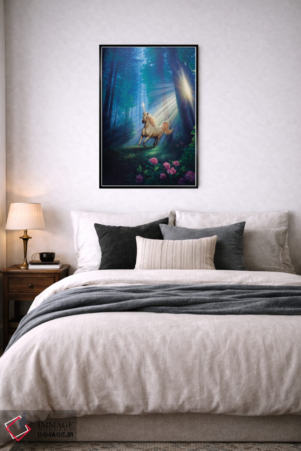 تابلو دکوراتیو جنگل رازآلود اثر کرک راینرت - D5B