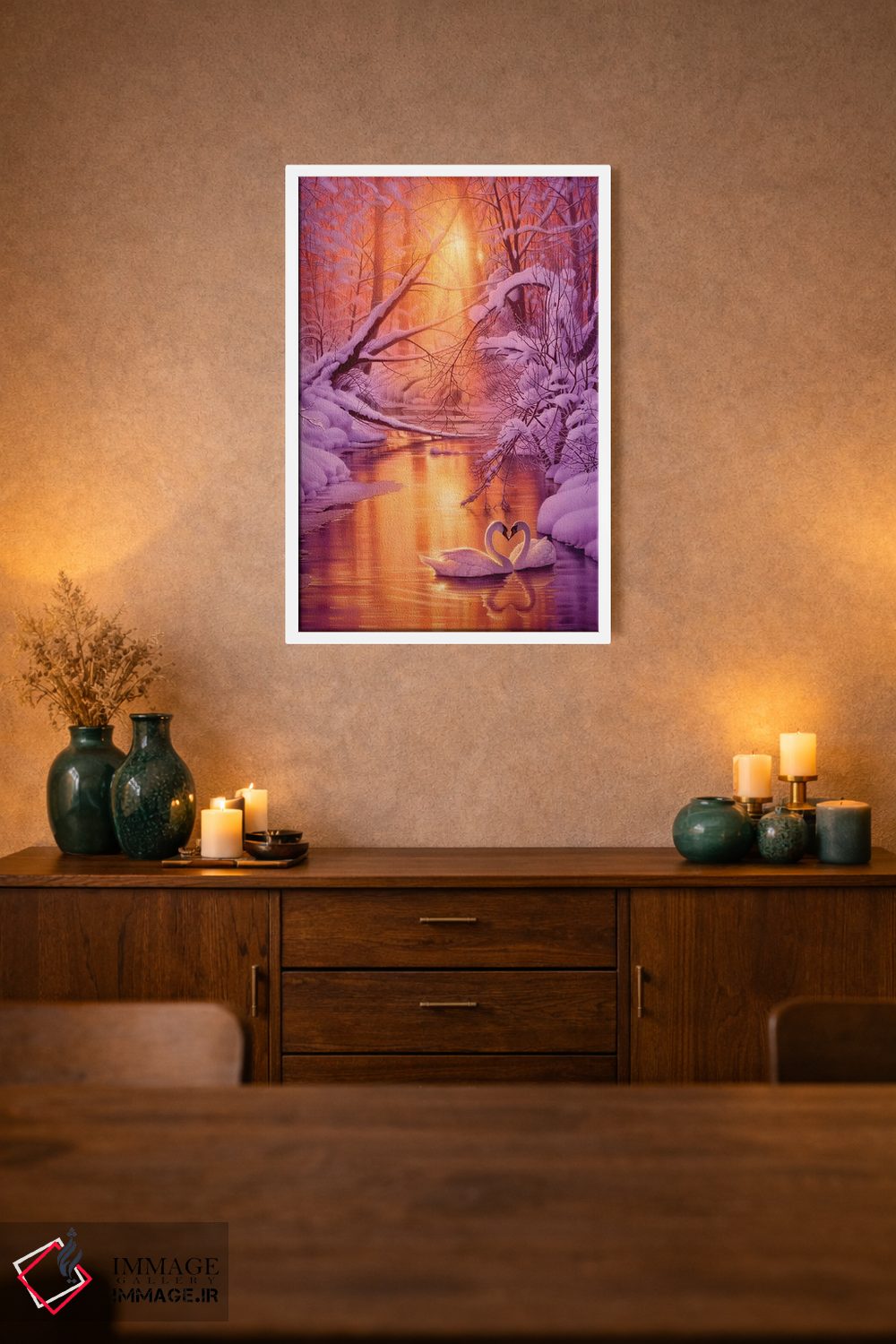 تابلو دکوراتیو یاد شیرین اثر کرک راینرت - D2W