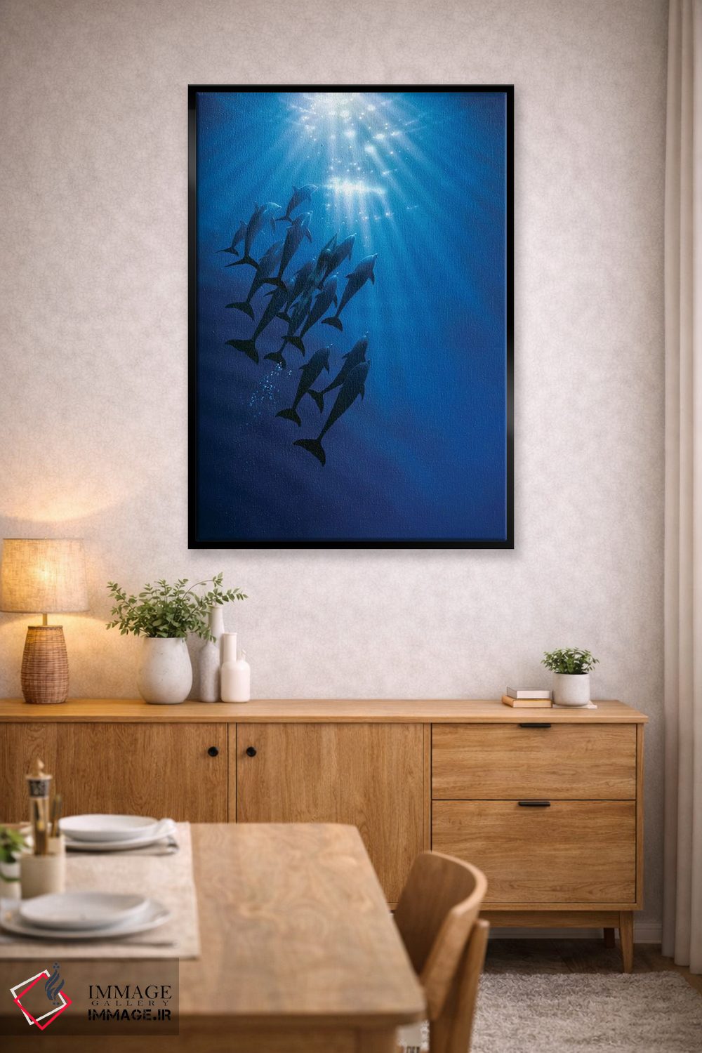 تابلو دکوراتیو گردهمایی اثر کرک راینرت - D6B