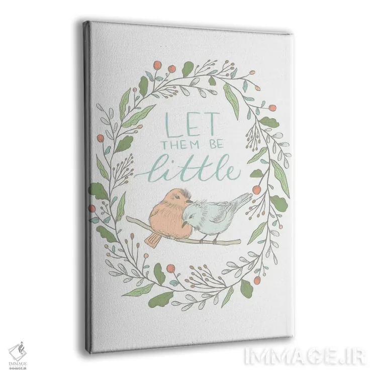 تابلو دکوراتیو طرح کودکانه جنگلی II اثر کریستینا هولت کرانتز - نمای پرسپکتیو محصول