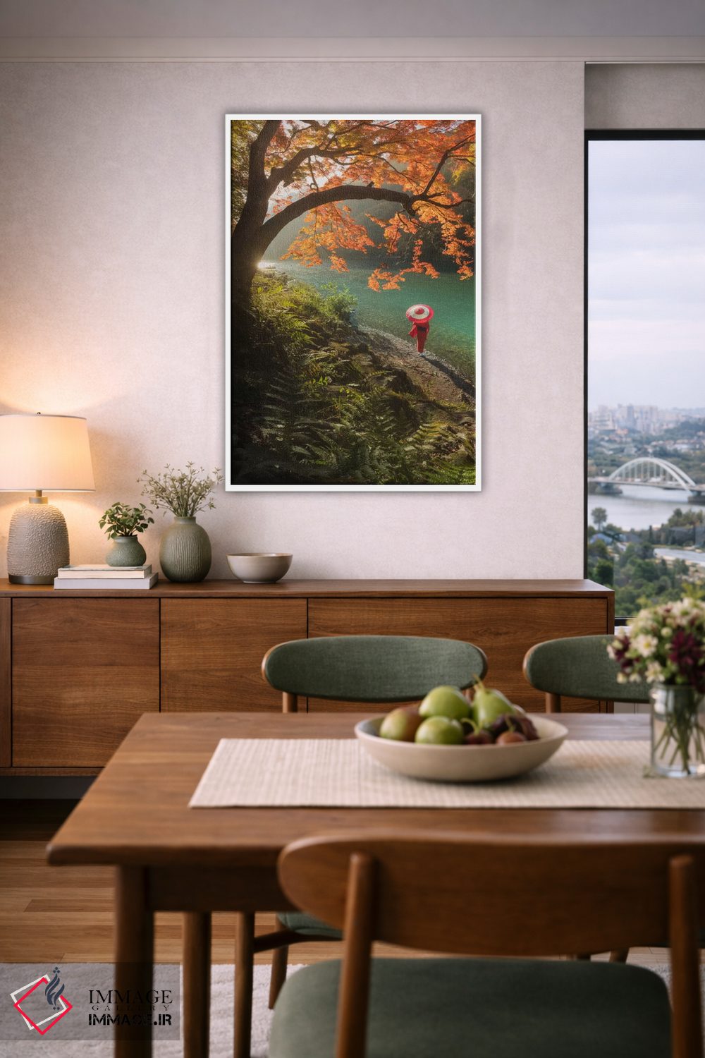 تابلو دکوراتیو پاییز در ژاپن هشتم اثر دنیل کردان - D6W