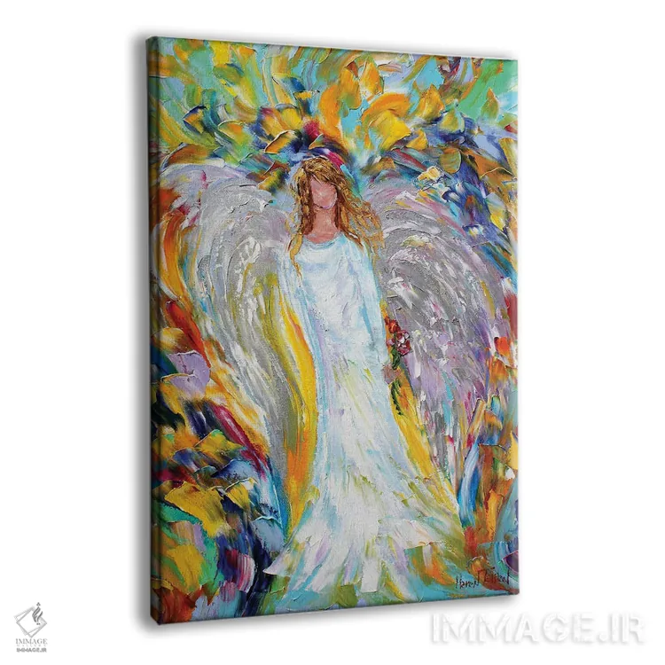 تابلو دکوراتیو عشق فرشته اثر کارن تارلتون - نمای پرسپکتیو محصول